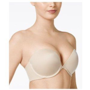 Wacoal AMAZING ASSETS STRAPLESS PUSH-UP 34-C SAND